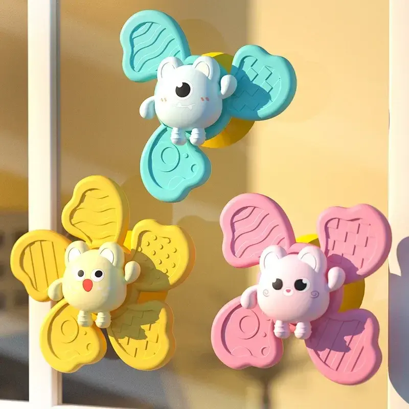 Bath Spinner Toys - Læring og moro - Fidget babybadeleker