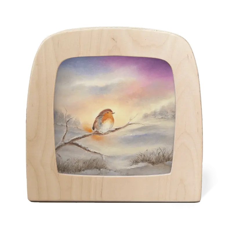 Baukje Exler | Winter Robin | Silhouet | Toverlux
