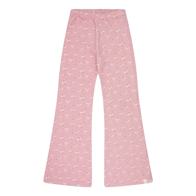 Be flared pin & biscuit flower Navy Natural