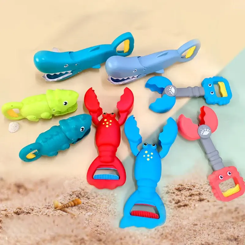 Beach Claw Toy™ – Scribble Lobster - Sand Grab Shark