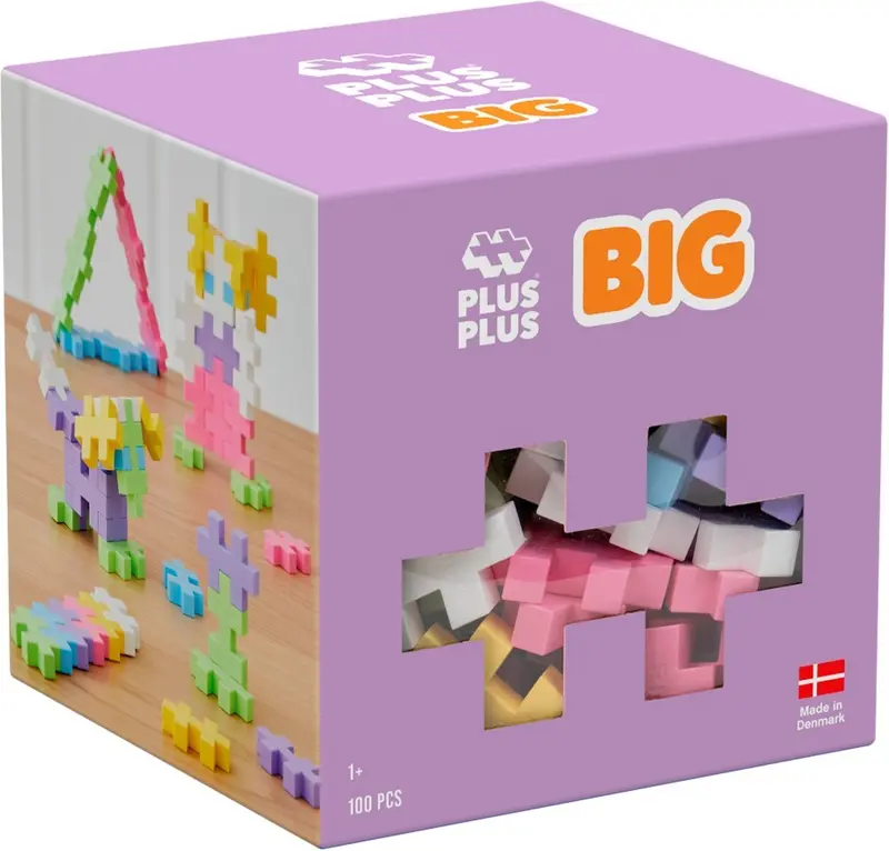 BIG Pastel 100 stuks | Plus Plus