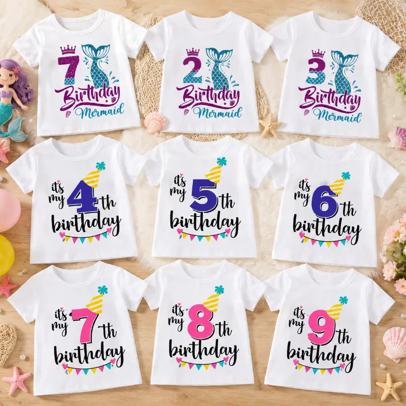 Birthday Graphic Tee – Cute & Lighthearted – Kids' Birthday T-shirt