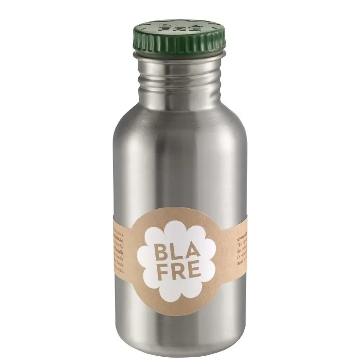 BLAFRE drinkfles RVS donkergroen 500 ml