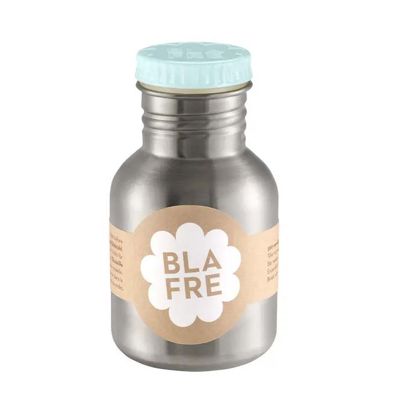 BLAFRE drinkfles RVS lichtblauw 300 ml