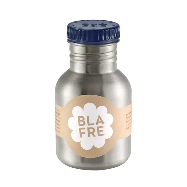 BLAFRE drinkfles RVS navy blue 300 ml