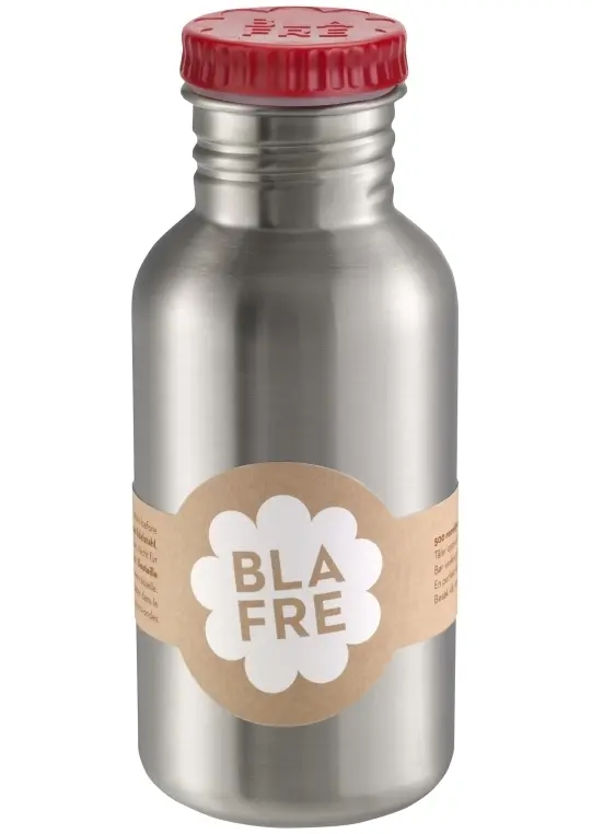 BLAFRE drinkfles RVS rood 500 ml