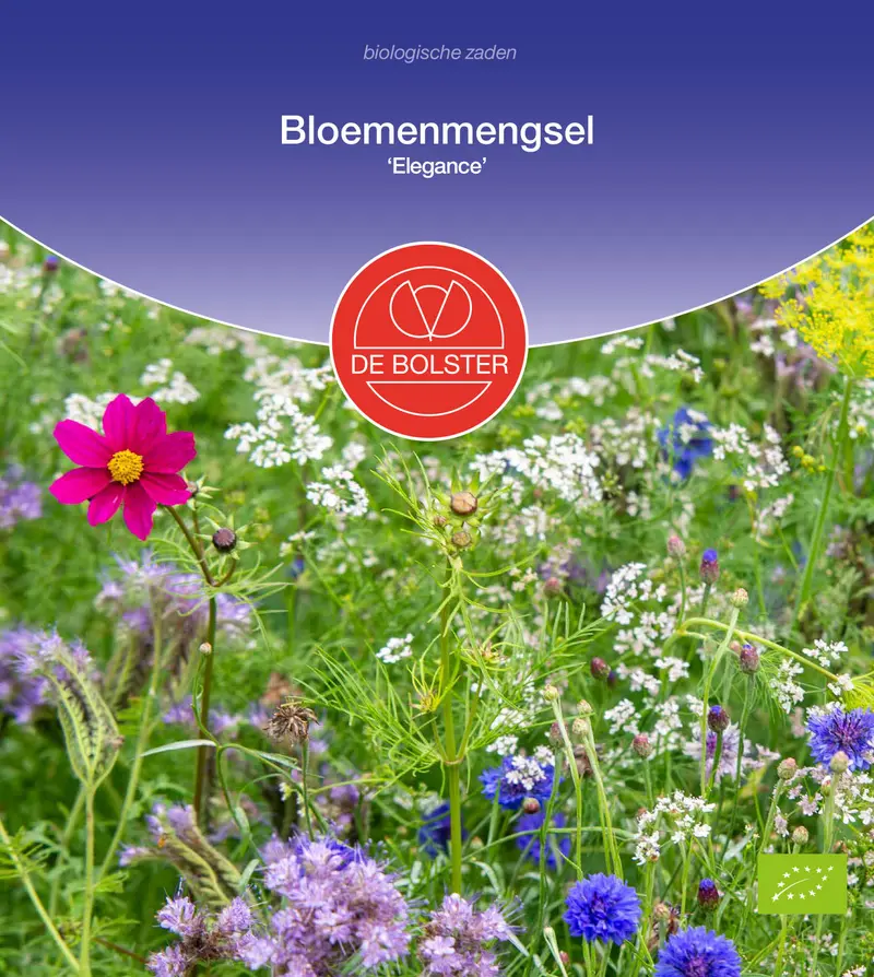 Bloemenmengsel 'Elegance' biologische zaden - De Bolster