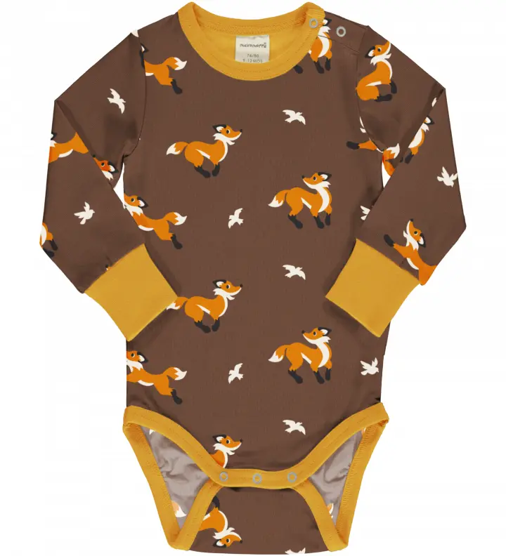 Body / romper LS Fox - Maxomorra