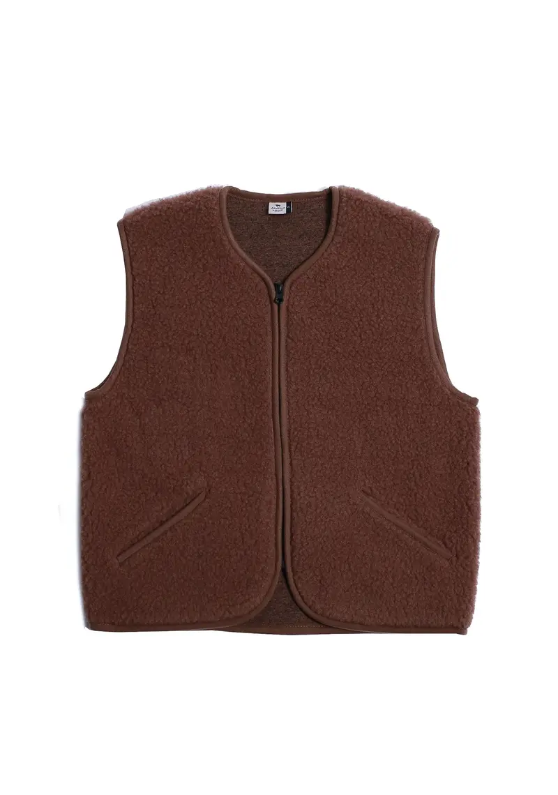 Bodywarmer Pos Ultra Light Teddy Brown