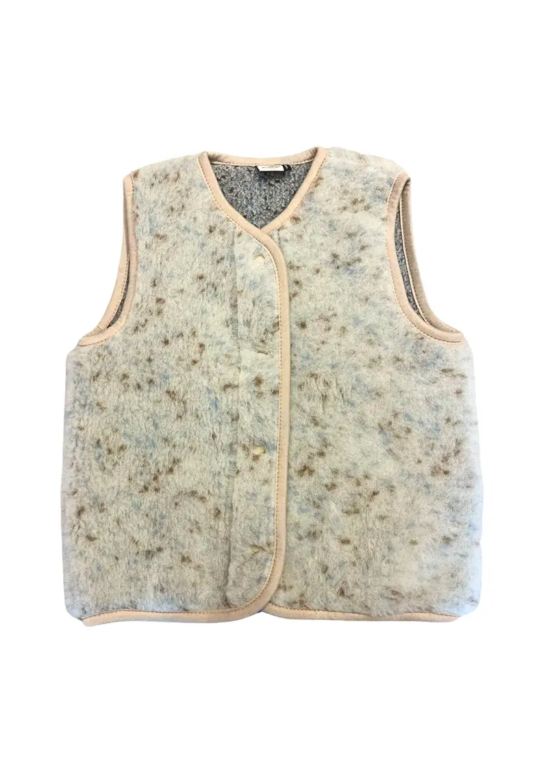 Bodywarmer Tyb Jr Ultra Light Beige Multi Dots