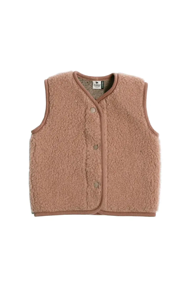 Bodywarmer Tyb light junior - 100% Wol - Alwero