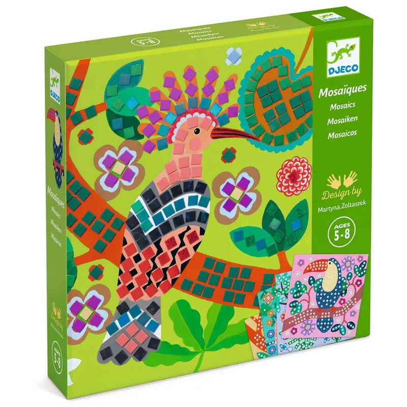 Boomtoppen Mozaïek Stickers | Djeco