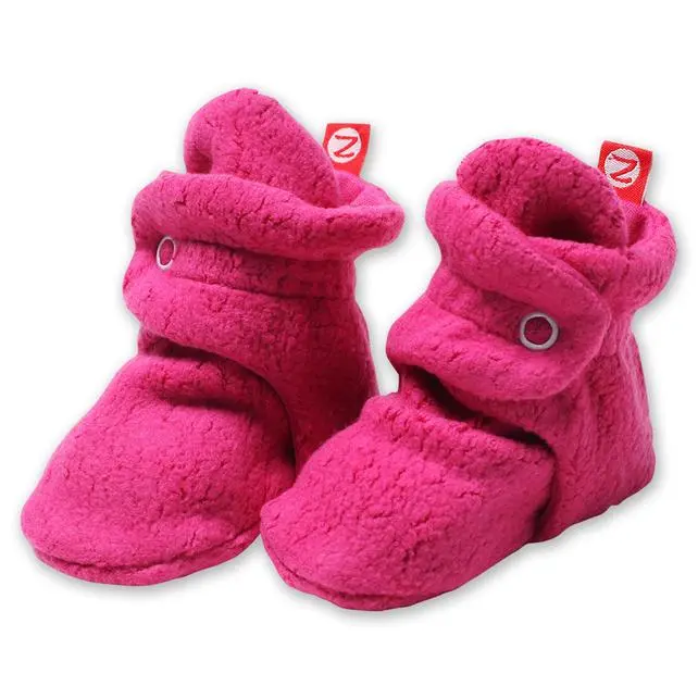 Bootie fuchsia fleece