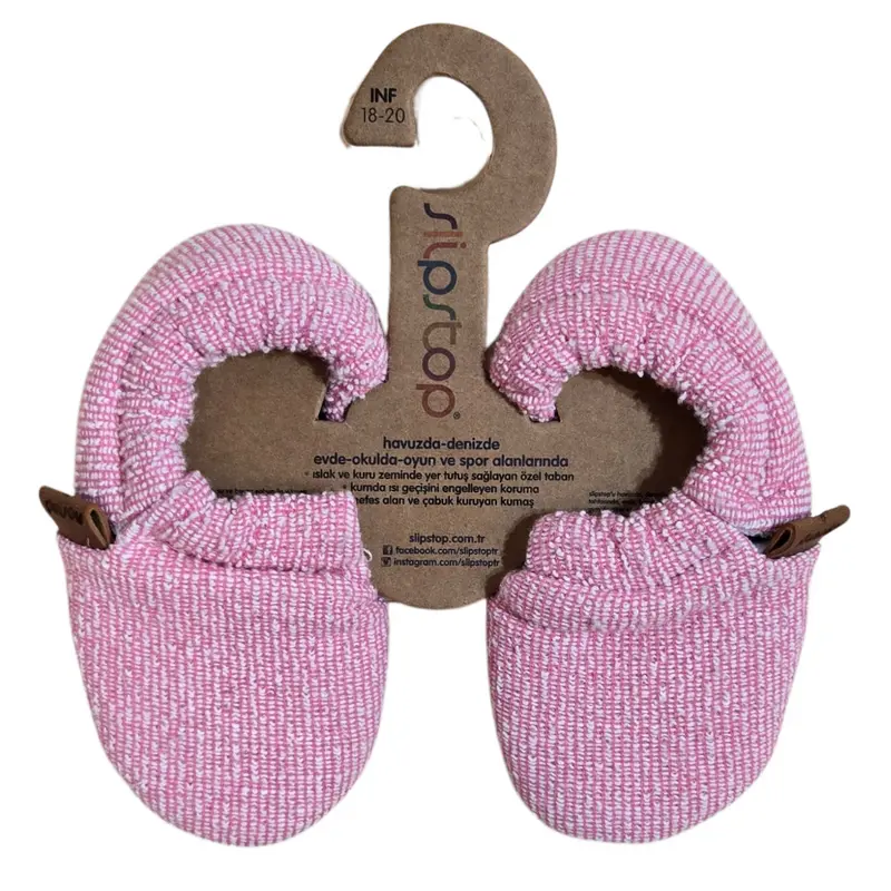 Booties Pantoffels Cranberry Roze | Slipstop