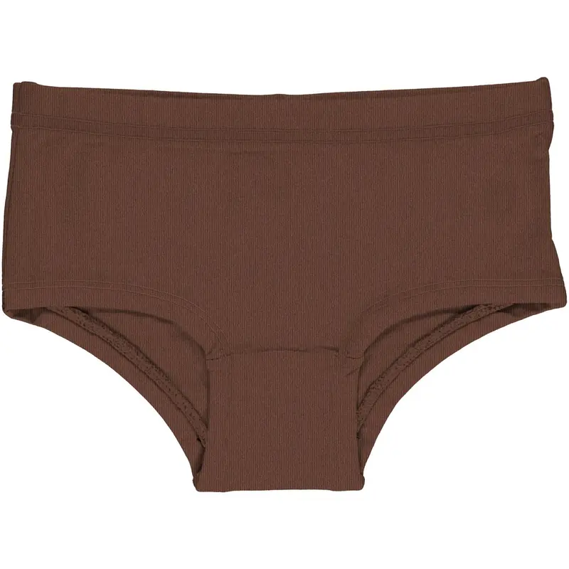 Briefs Hipsters Solid Brown - Maxomorra