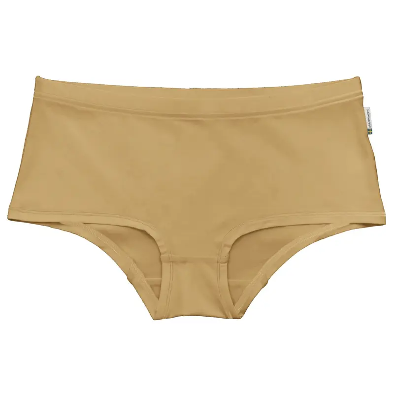 Briefs Hipsters Woman Solid Mustard - Maxomorra