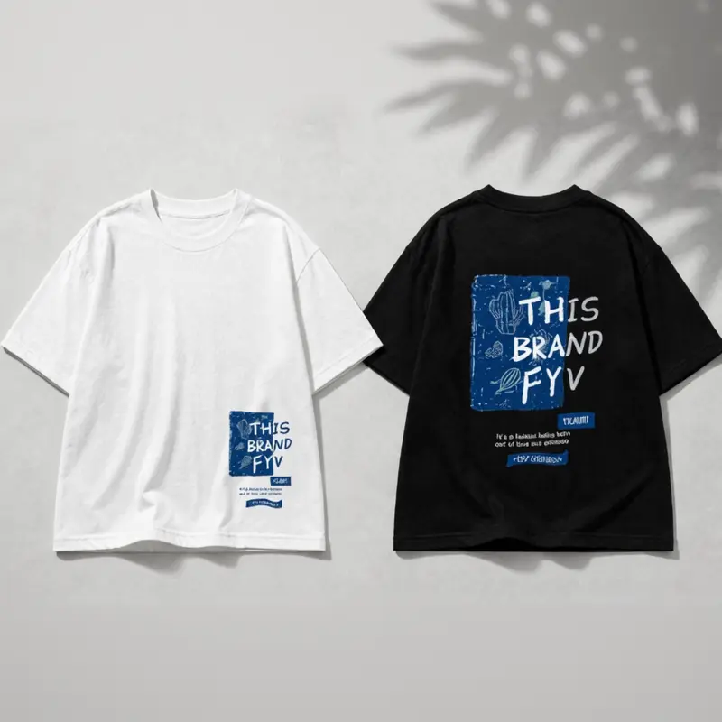 BrightTees – Comfortable & Colorful – Loose-Fit Printed T-Shirt