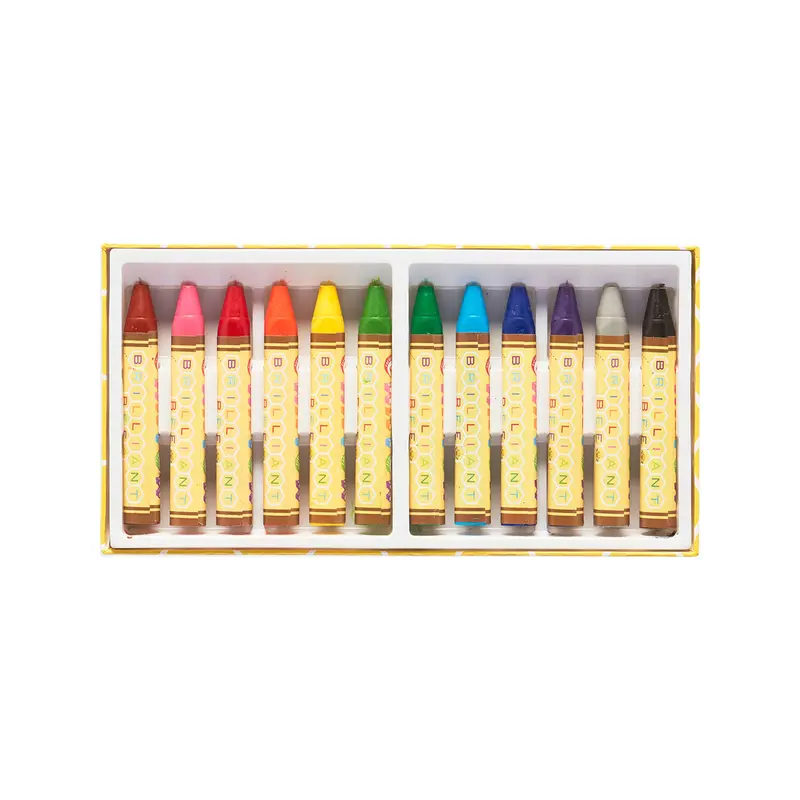 Brilliant Bee Crayons - set of 12