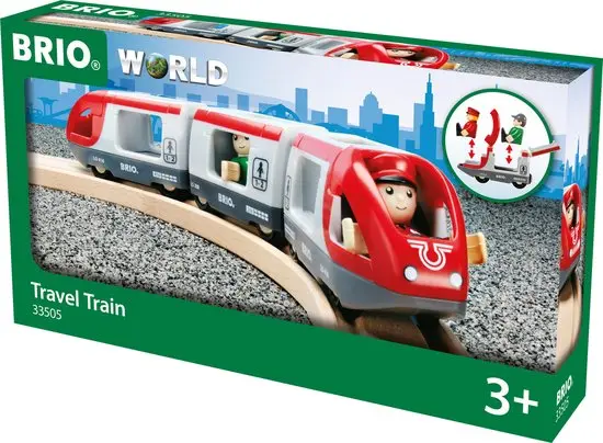 BRIO Rode Passagierstrein - 33505