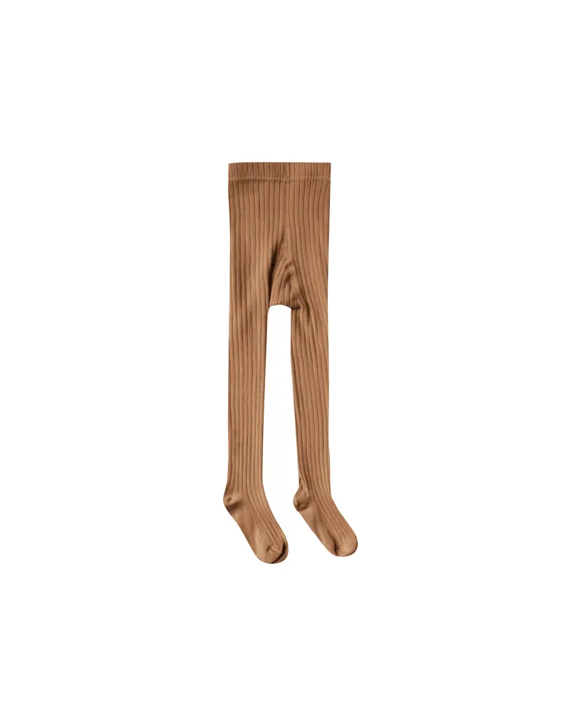 Bronze ribbed tights Rylee & Cru
