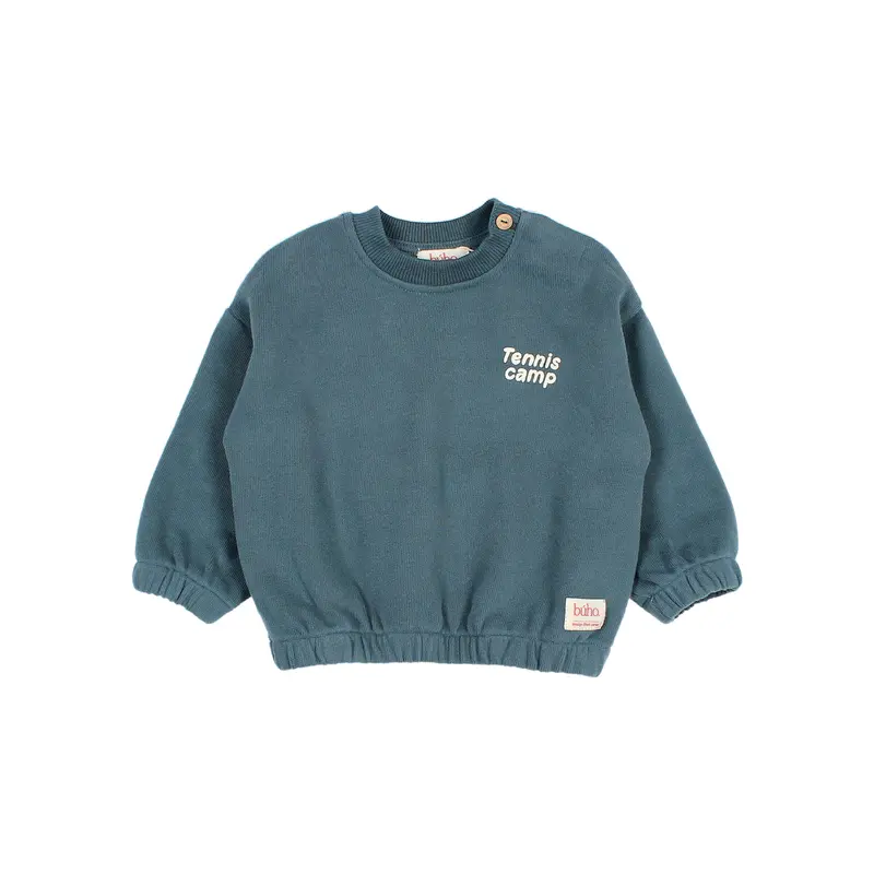 Búho baby tennis sweatshirt harbour