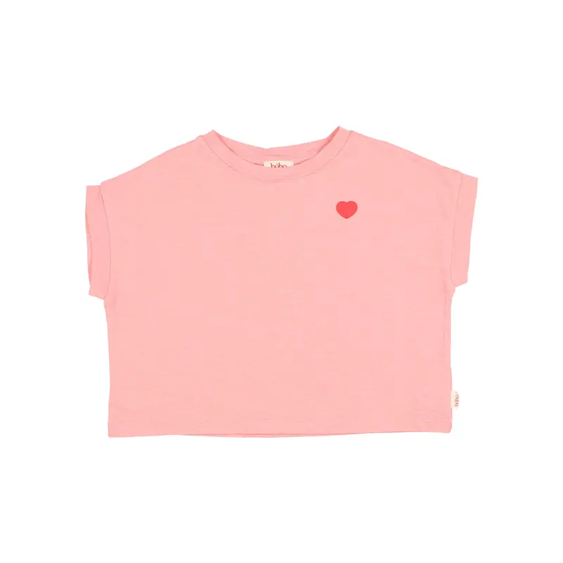 Búho bisous t-shirt sugar pink