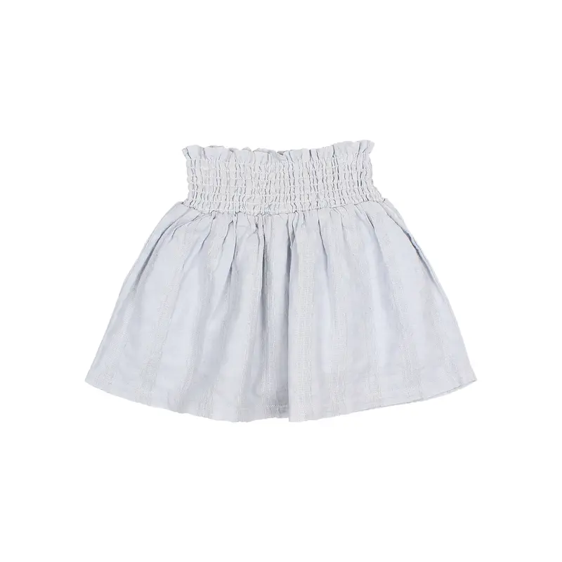 Búho chic lurex skirt cream pink
