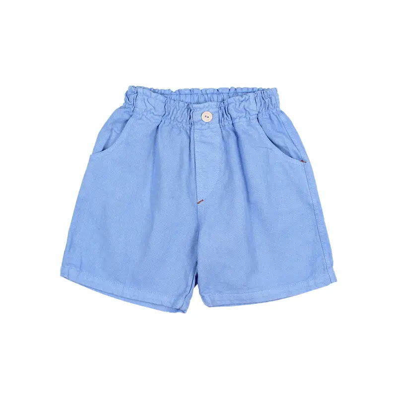 Búho drill bermuda ocean blue