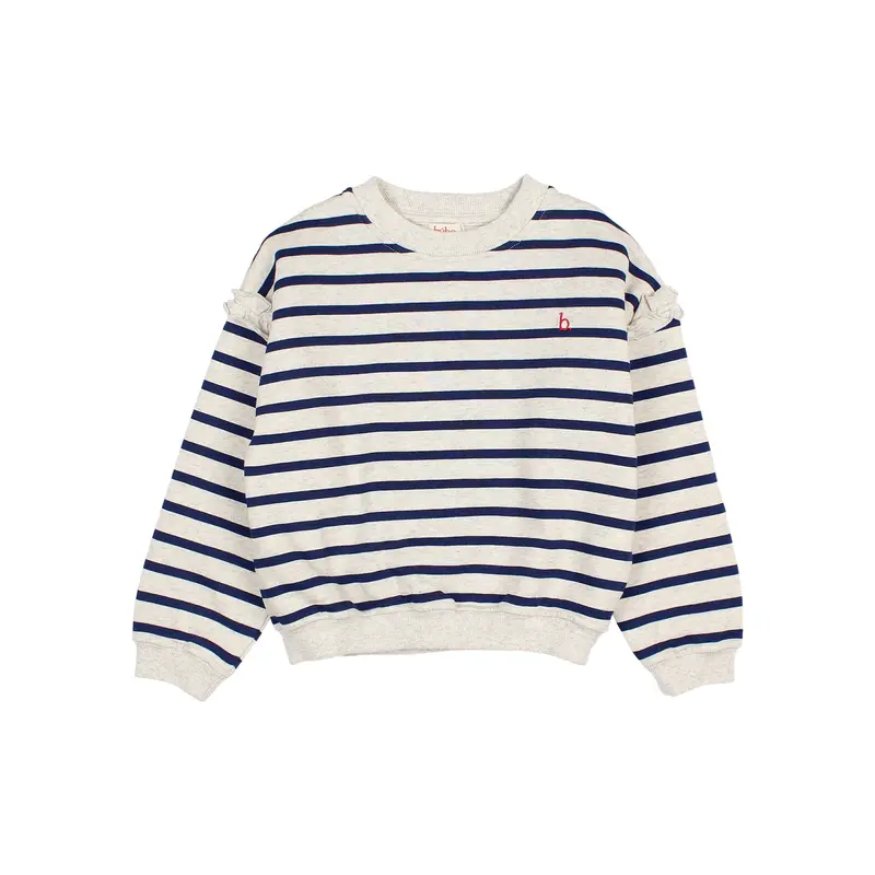 Búho girly sailor sweatshirt marine