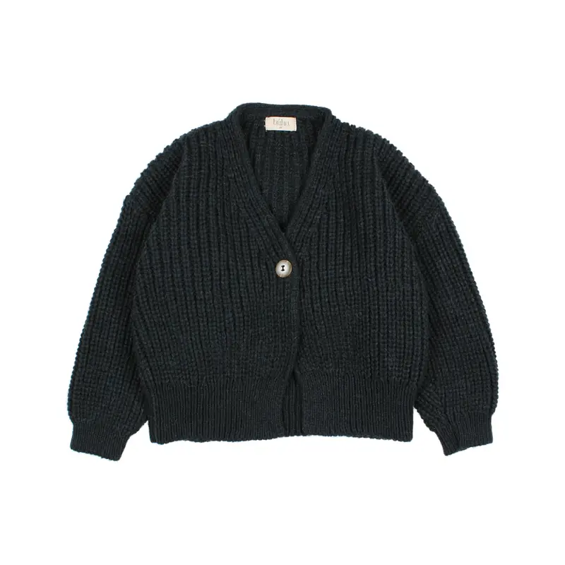 Búho soft knit vest deep forest