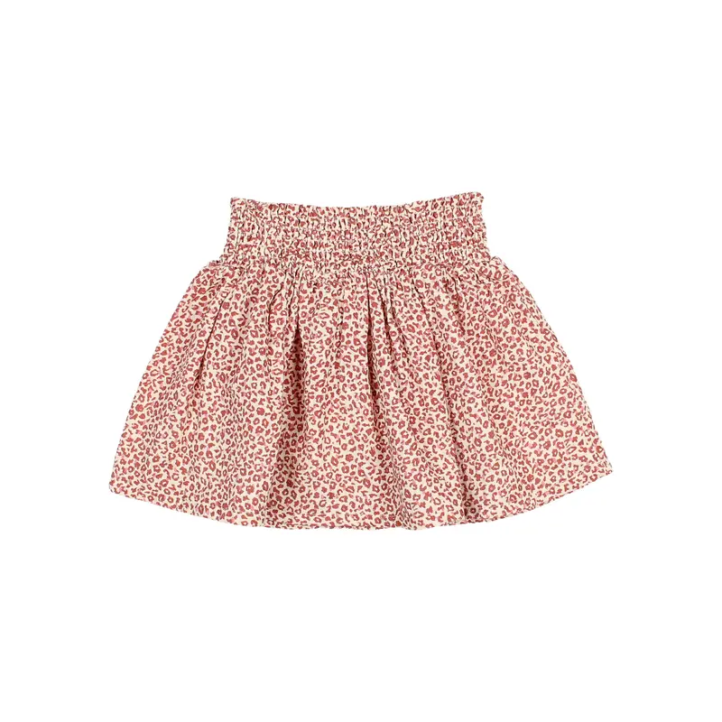 Búho speckle skirt burgundy