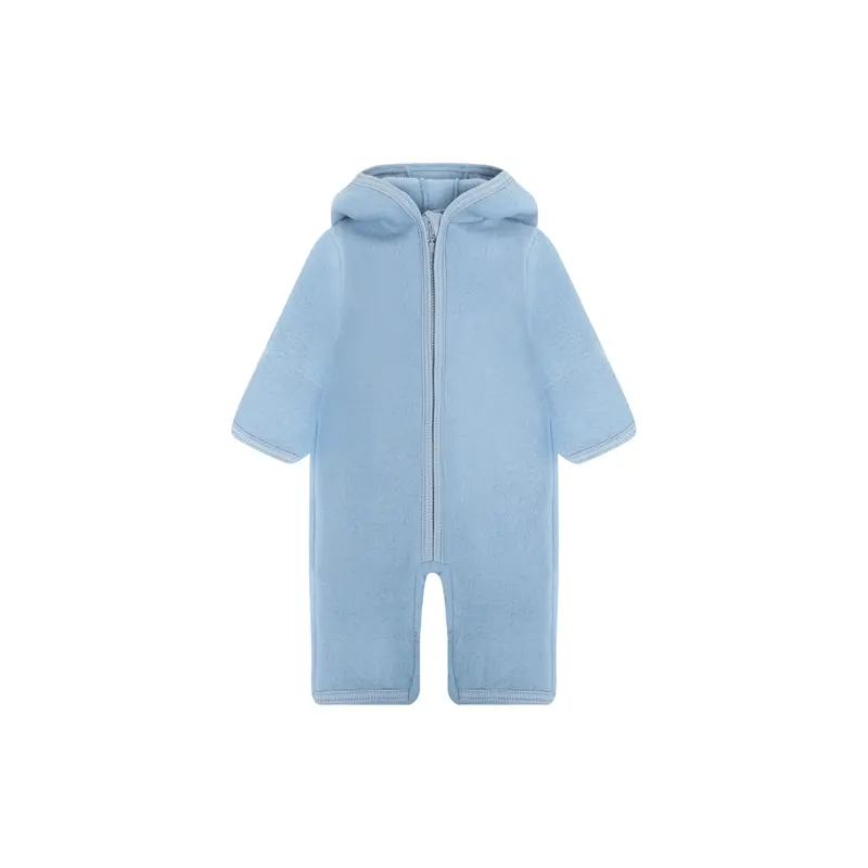 Buitenpak - Windward Blue - 100% Merino wol fleece - HUTTEliHUT
