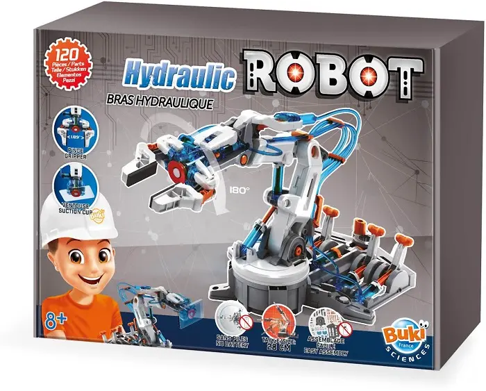 Buki - Hydraulische robotarm - Constructie