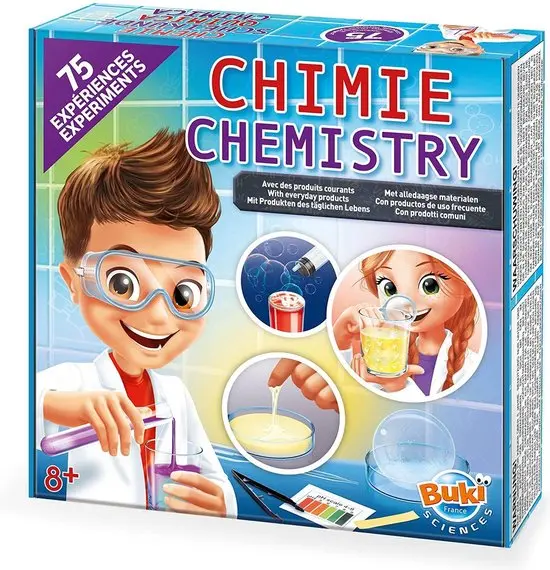 Buki - Scheikunde set met 75 Experimenten