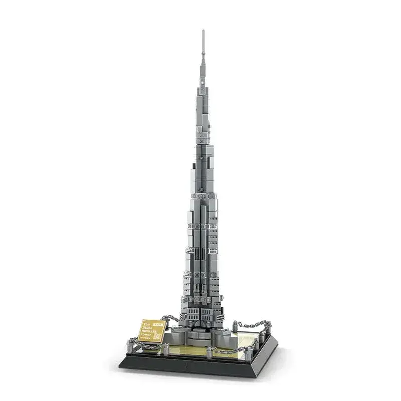 Burj Khalifa Dubai Bouwstenenset- (555 blokjes)