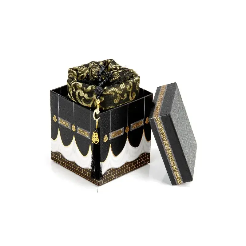 Cadeauset Kaaba met Gebedskleed en tasbih
