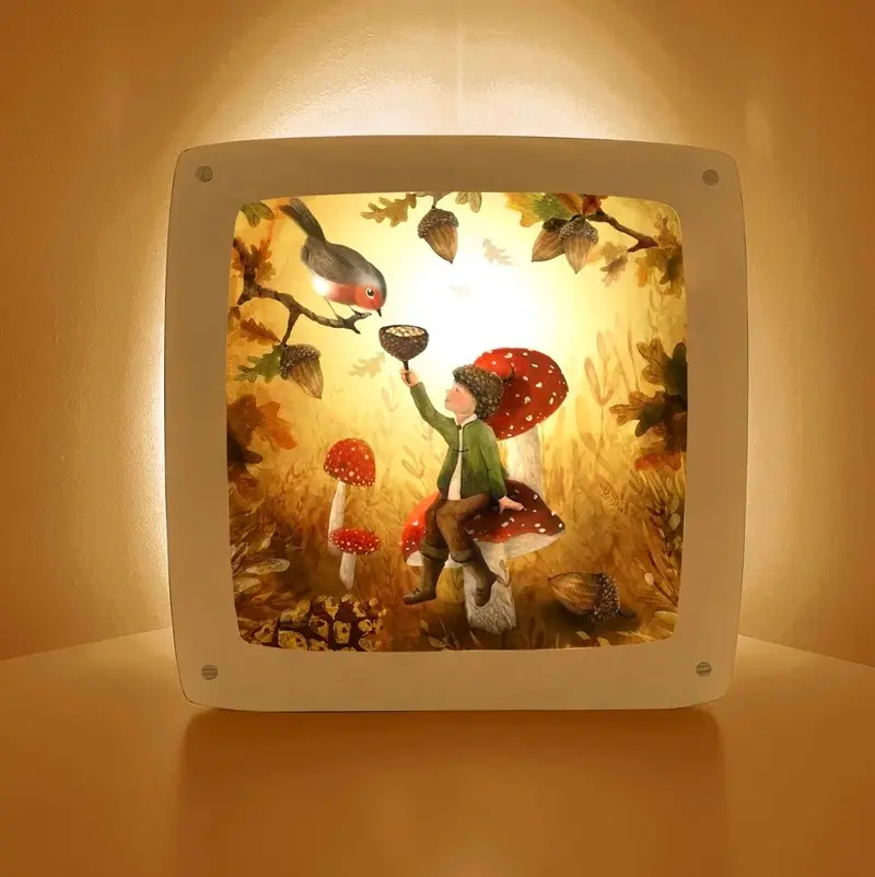Call me Robin Transparent for Seasonal Lamp