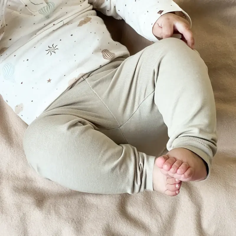 CamCam Copenhagen - Baby Leggings Louie - GOTS - Praline - Broekje