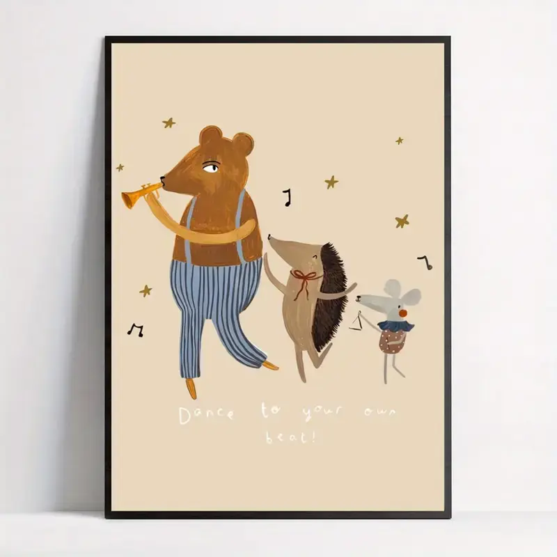 Canvas Poster 'Dance to your Own Beat'