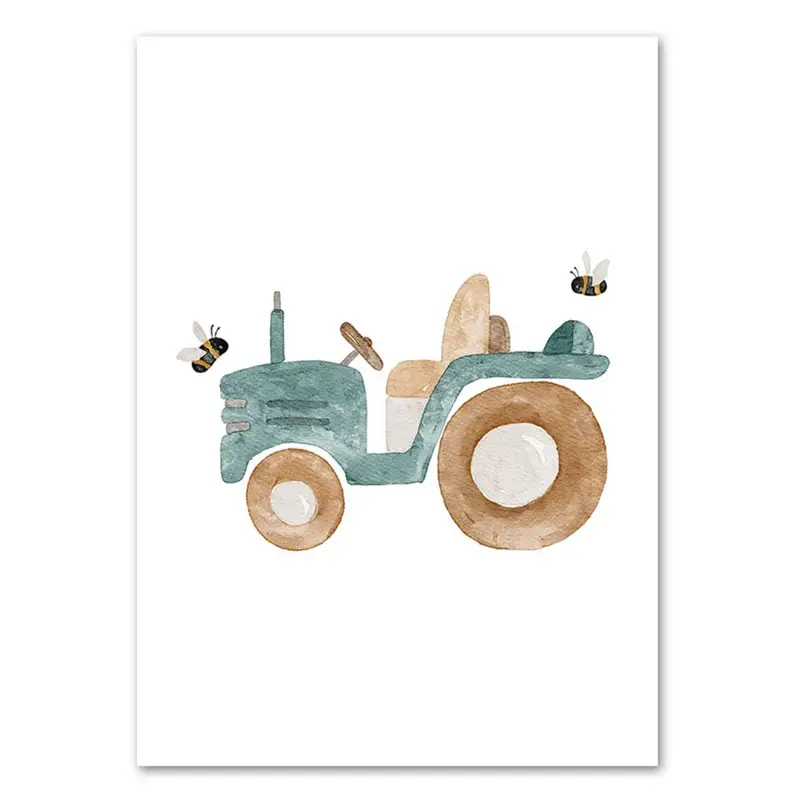 Canvas Poster 'Tractor'