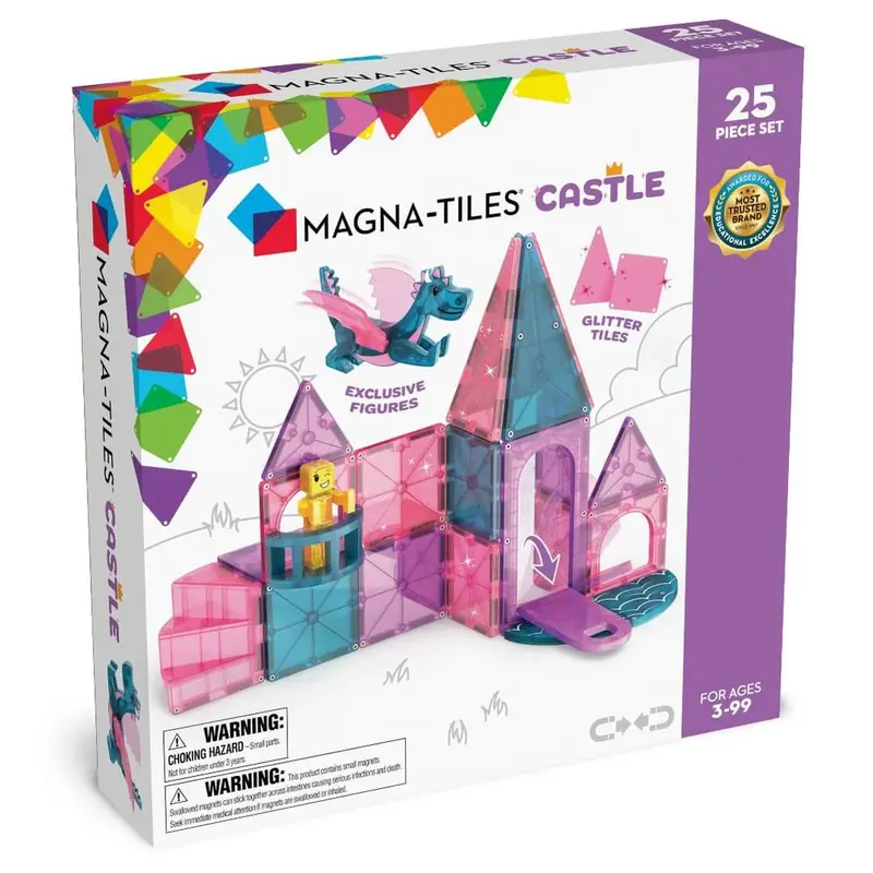 Castle 25 Stuks | Magna Tiles