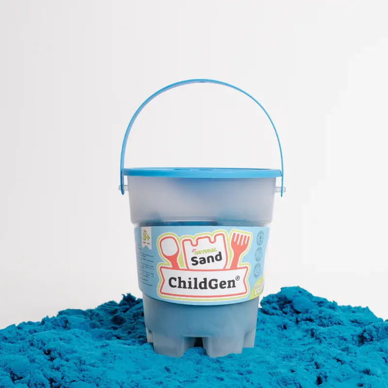 ChildGen speelzand blauw 500 g 3 jr+