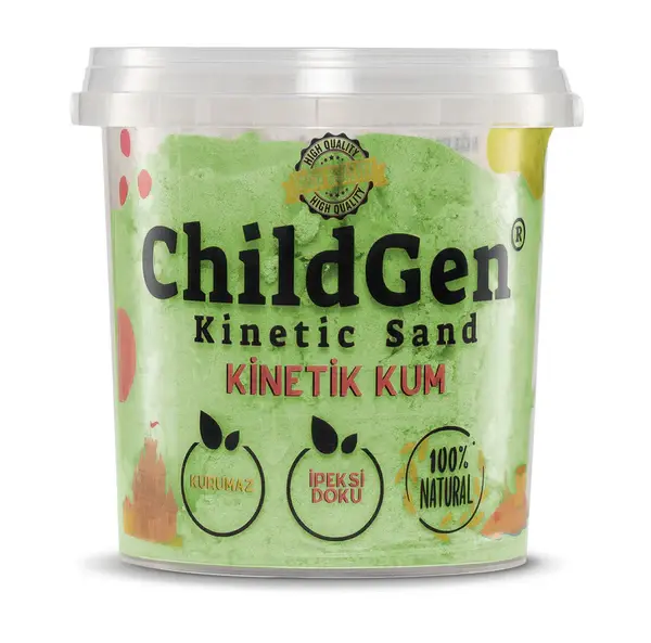 ChildGen speelzand groen 500g 3 jr+