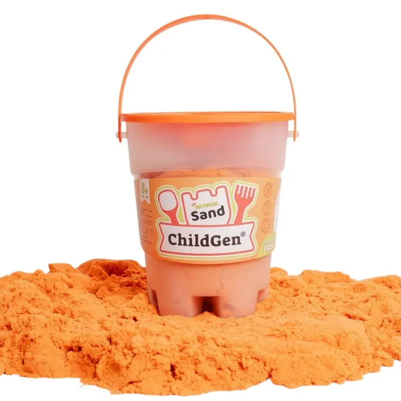 ChildGen speelzand oranje 500g 3 jr+