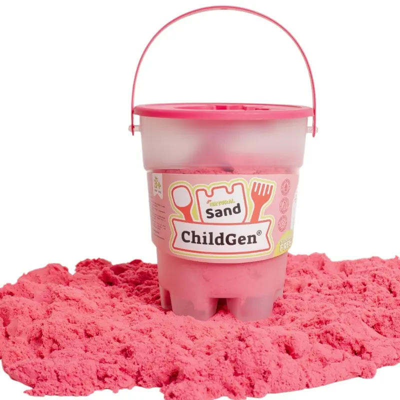 ChildGen speelzand roze 500g 3 jr+