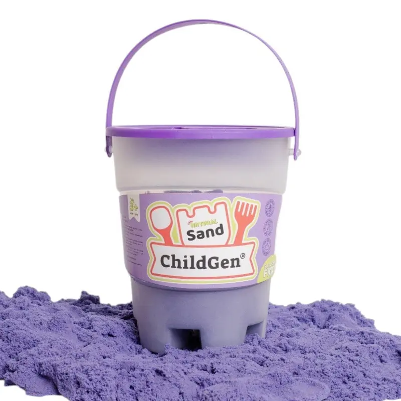 ChildGen speelzand zand paars 500g 3 jr+