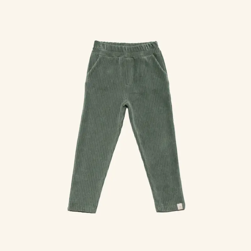 Chino green rib Navy Natural
