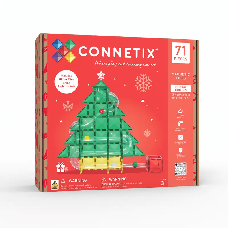 Christmas Tree Ball Run 71 Delig | Limited Edition | Connetix Tiles