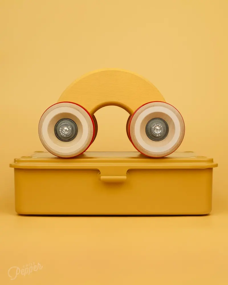 Chunkies No. 06 – Wooden Toy Car "The Rainbow"