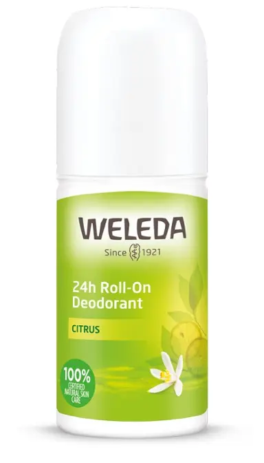 Citrus 24h Roll-On Deodorant – Weleda